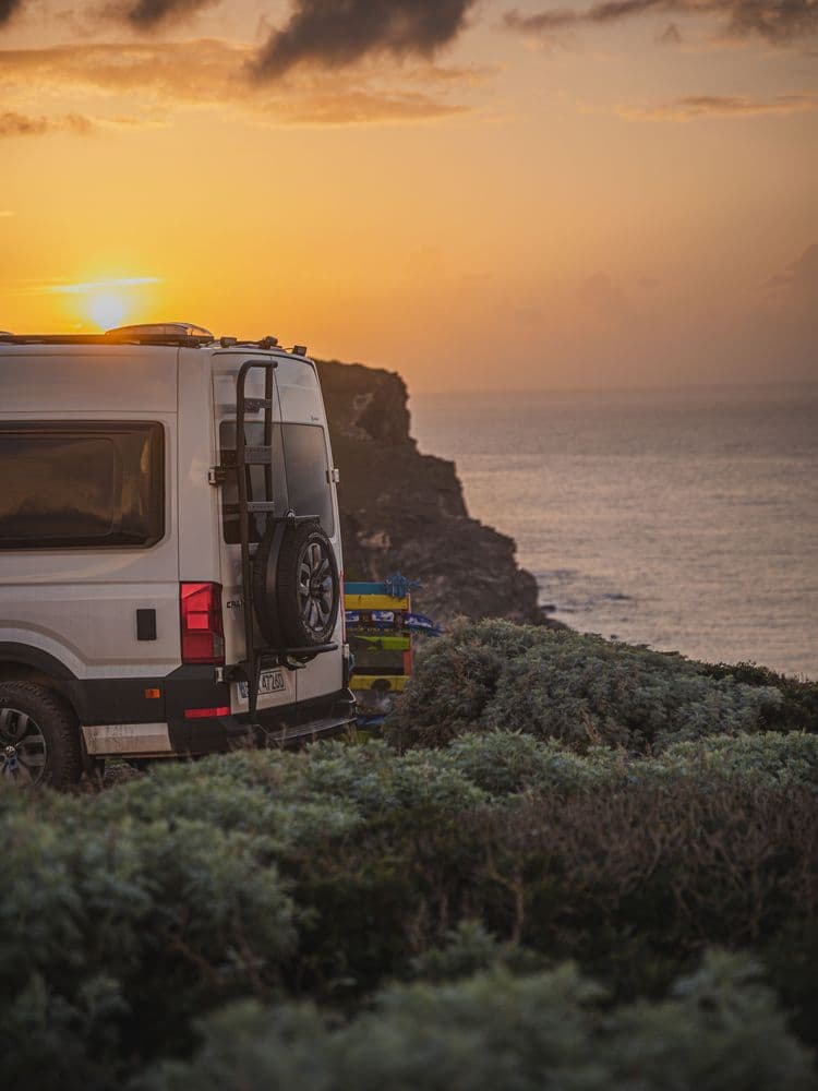 Aluminiowa Mocowanie koła zapasowego z drabinką thumbnail 4