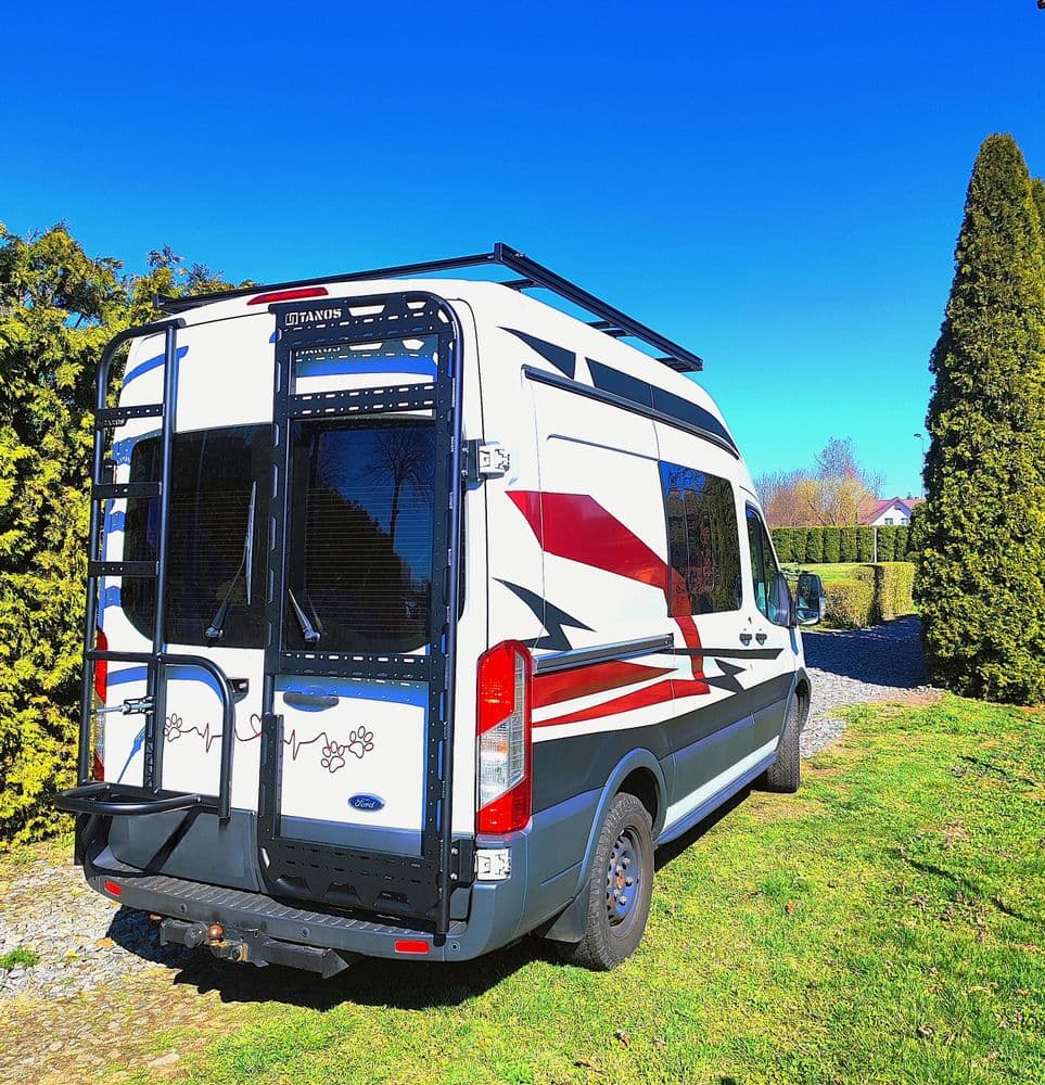 Aluminiowy stelaż wielofunkcyjny Ford Transit mk8 thumbnail 5