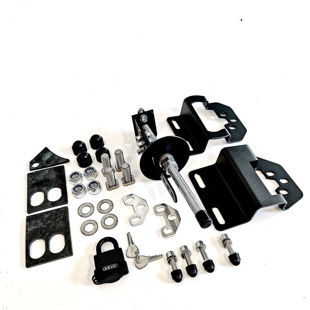 Aluminiowa Mocowanie koła zapasowego z drabinką thumbnail 12