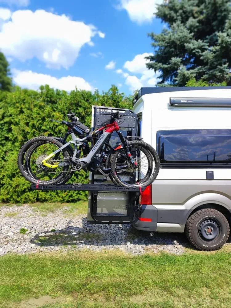 Ultra-bezpieczna aluminiowa rowerka górna