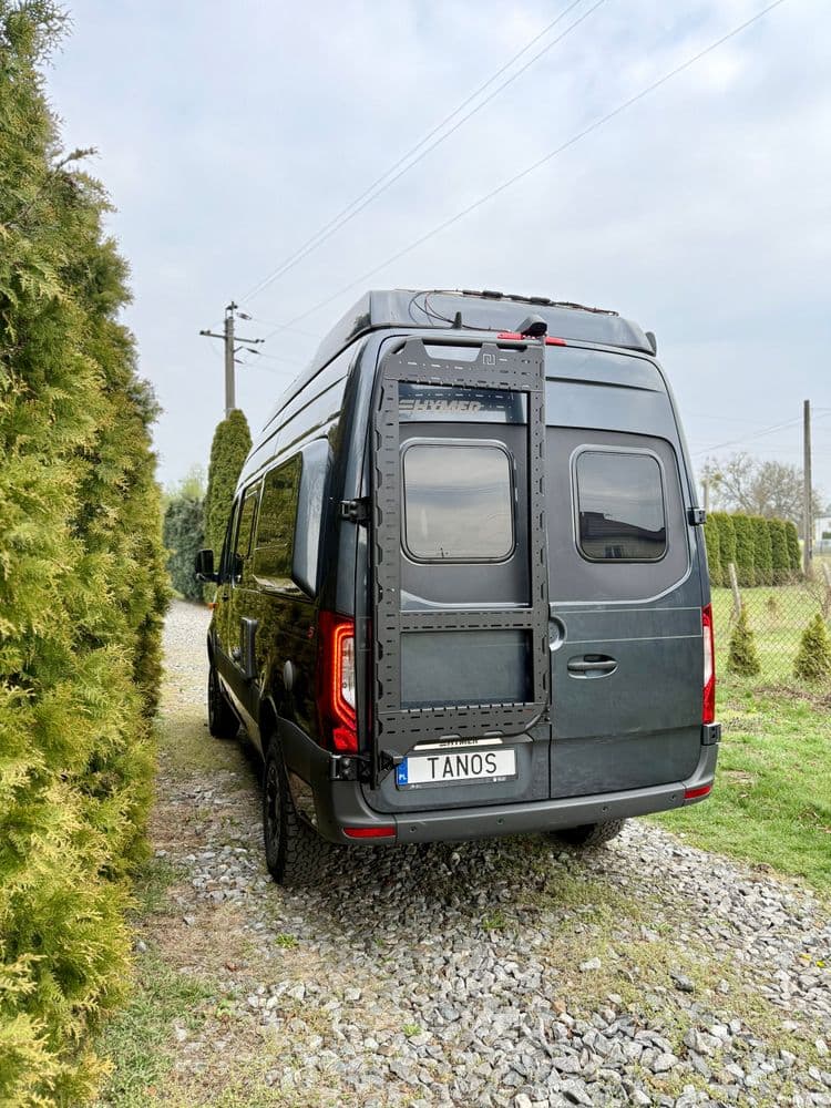 Aluminiowy stelaż wielofunkcyjny Sprinter 907 na lewe drzwi thumbnail 3