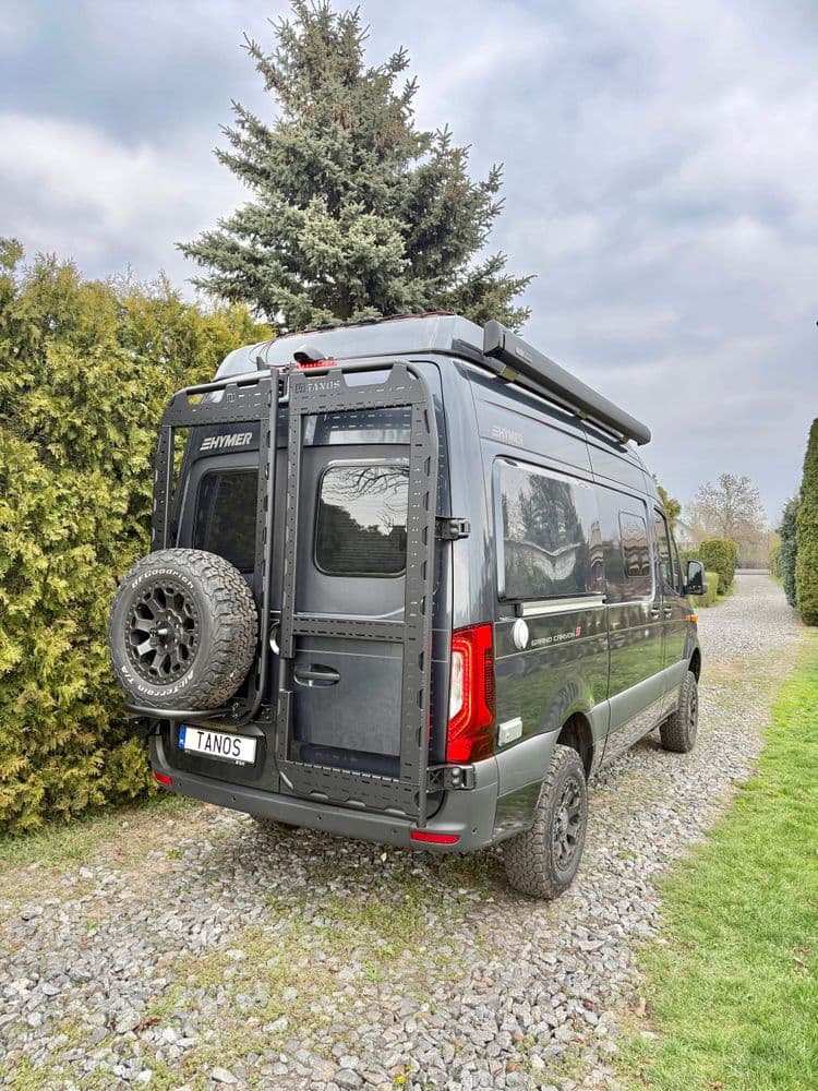 Aluminiowy stelaż wielofunkcyjny Sprinter 907 na lewe drzwi thumbnail 5